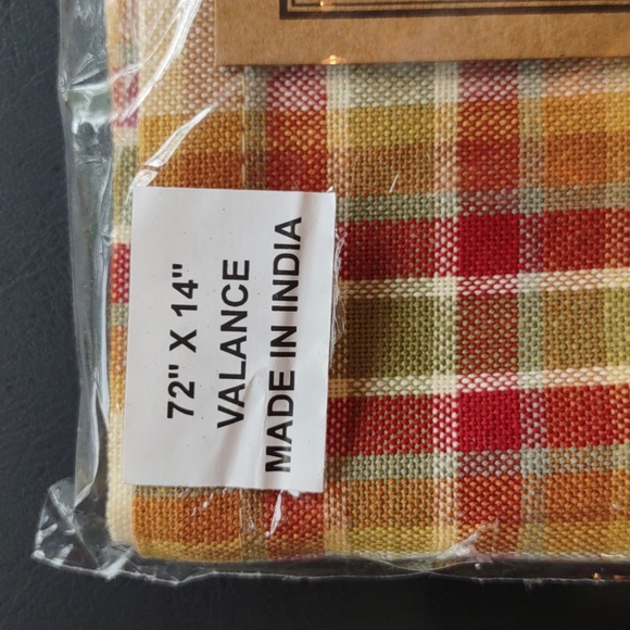 Park Designs Lemon Pepper Valances (3) - Picture 4 of 4